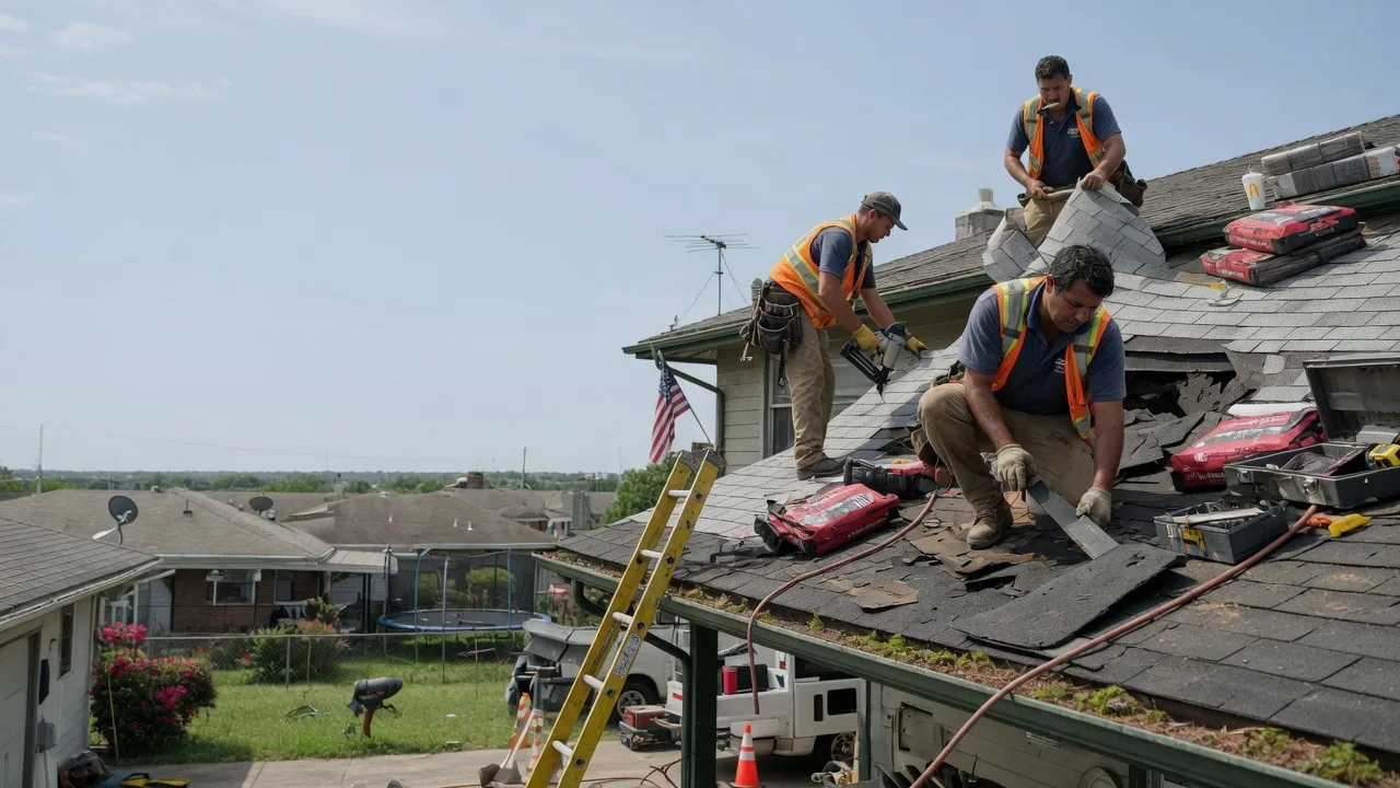 Roof Repair in Olustee, OK near me